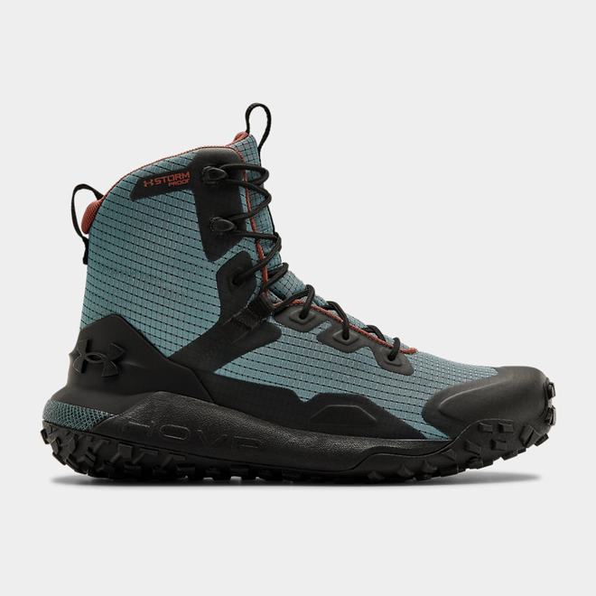 Under Armour HOVR Dawn WP GRID Boots - Panske Turistické Topánky - Modre/Čierne